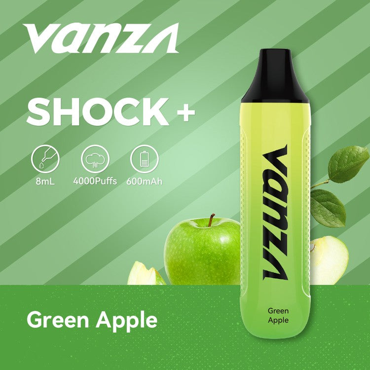 Mise à jour Vanza Shock+ 4000Puffs !